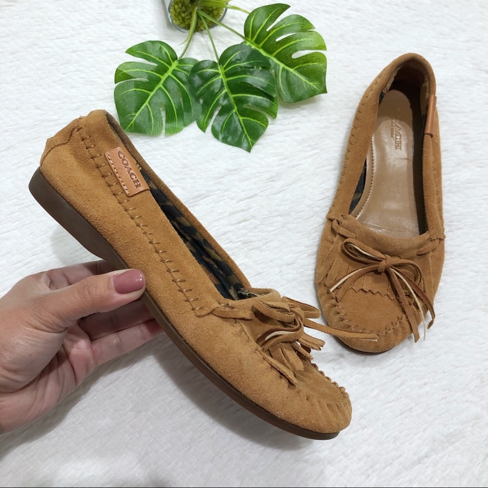 COACH Cheyanne Moccasins Size 6 - Picture 2 of 11